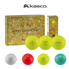 2025 카스코 키라 다이아몬드 4피스 프리미엄 칼라 골프볼