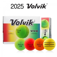 2025 볼빅 비비드 듀얼코어 12구 칼라 골프공 (정품)