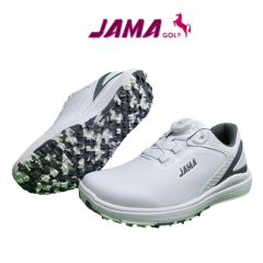 2026 자마  JAMA EF 스파이크리스 골프화 (WHITE & GRAY)