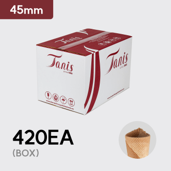 아이스크림 콘 과자 [프리미엄 웨이퍼 45mm] (420개/BOX)