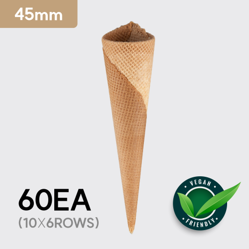 아이스크림 콘 과자 [스페인 프리미엄 웨이퍼 45mm] (60개)