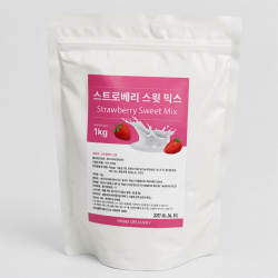 딸기 아이스크림 파우더 1kg (젤라또 및 소프트용)