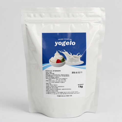 요겔로 프로즌 요거트 아이스크림 파우더 1kg (젤라또 및 소프트용)