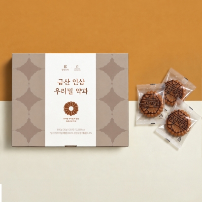 금산 인삼 우리밀 약과 20P30g x 20개