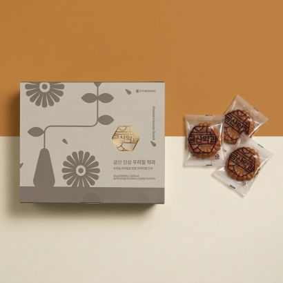 금산 인삼 우리밀 약과 20P30g x 20개