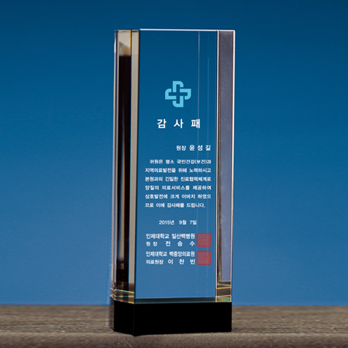 크리스탈상패 105