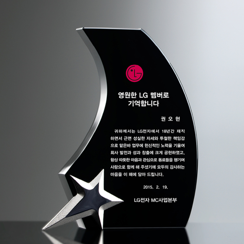 크리스탈상패 651