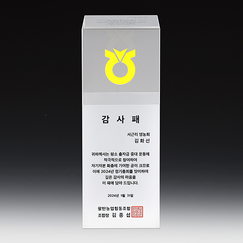 크리스탈상패 760