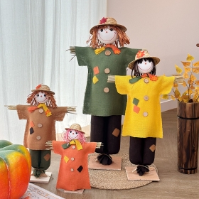 가을장식 핸드메이드 허수아비 모형 제작상품 40cm,60cm,80cm,100cm,120cm 가을 환경구성