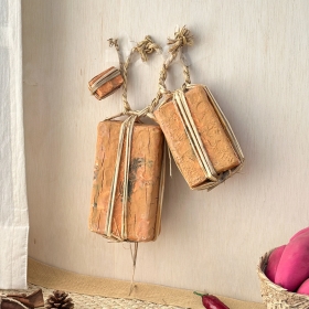 전통소품 메주 꾸러미 벽장식 메주 줄줄이 가랜드 모음