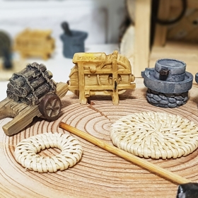 옛날 전통 소품 미니어쳐 9종