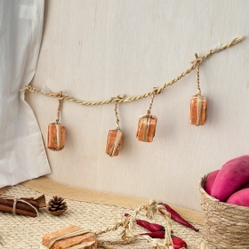 전통소품 메주 벽걸이 가랜드 줄줄이 벽장식