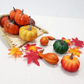 가을 호박 모형 10종 모듬 보따리