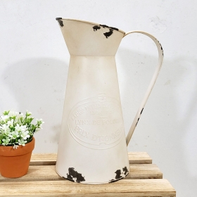 빈티지 머그 양철 물주전자