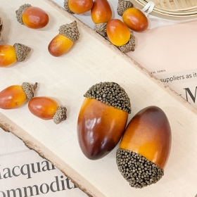 도토리 모형 10P 왕도토리 가을열매