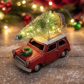 크리스마스 트리 자동차 오너먼트 장식품 연말선물