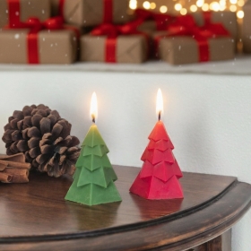 크리스마스 트리 캔들 1P 연말선물 겨울소품 양초