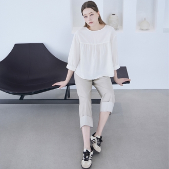 유어즈 어반 셔링블라우스