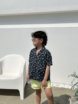 키르르 튤립꽃 토들러 셔츠