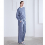 유어즈 피그먼트 절개 와이드팬츠