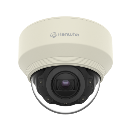 [한화비전] XND-6080R / 2MP H.265 IR 돔 카메라