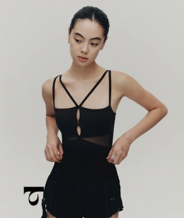 Typha - Black Yuan'shi Strap Geometric