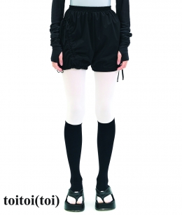 [Reorder|07/31(금) 순차예약발송]Toitoi - Bow Warm-up Shorts _ BLACK
