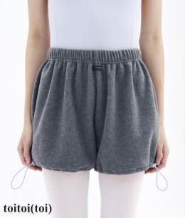 Toitoi - Fleece Puff shorts _ Deep Melange