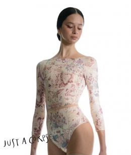 JAC - KINTSUGI boatneck leotard