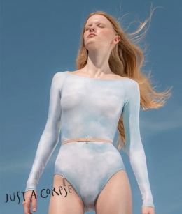 JAC - CLOUDY boatneck long sleeves (Sky Blue)