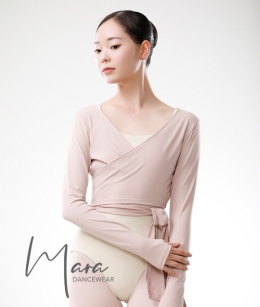Mara Dancewear - Wrap Top (Petal Pink)