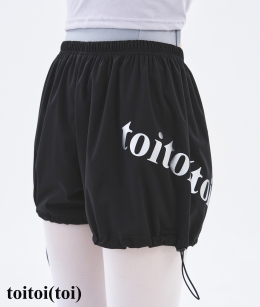 [2차 Reorder]Toitoi - Toitoi(toi) Logo Warm-up Shorts _ Black