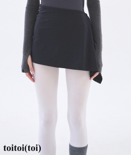 [3차 리오더|6/26(금) 순차예약배송]Toitoi - Button Wrap Skirt _ Charcoal