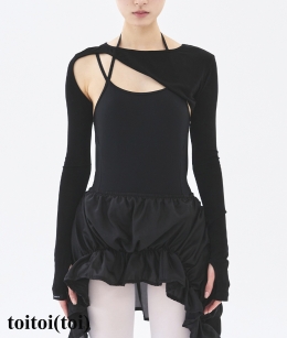 Toitoi - Contour Shrug _ Black