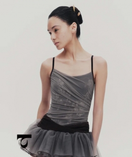 Typha - Oil Painting Layered Tulle Leotard