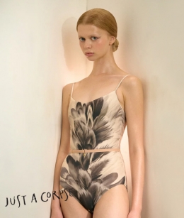 JAC - ODETTE/ODILE printed camisole leotard