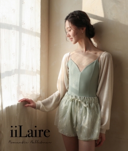 iiLaire - Florine Lace Shorts (바지)