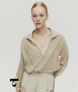 Typha - Lightweight Sheer Nylon Track Jacket