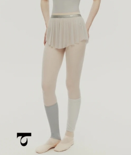 Typha - SAB Mesh Mini Skirt with Minimalist Elastic Waistband