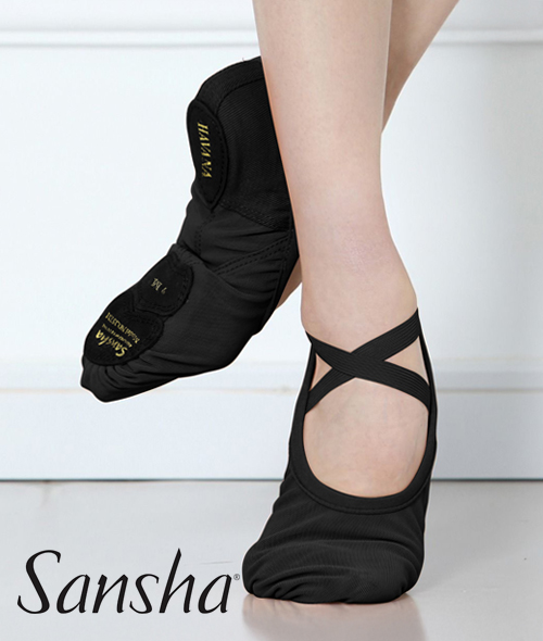 Sansha - 357M Havana 천슈즈 (블랙)