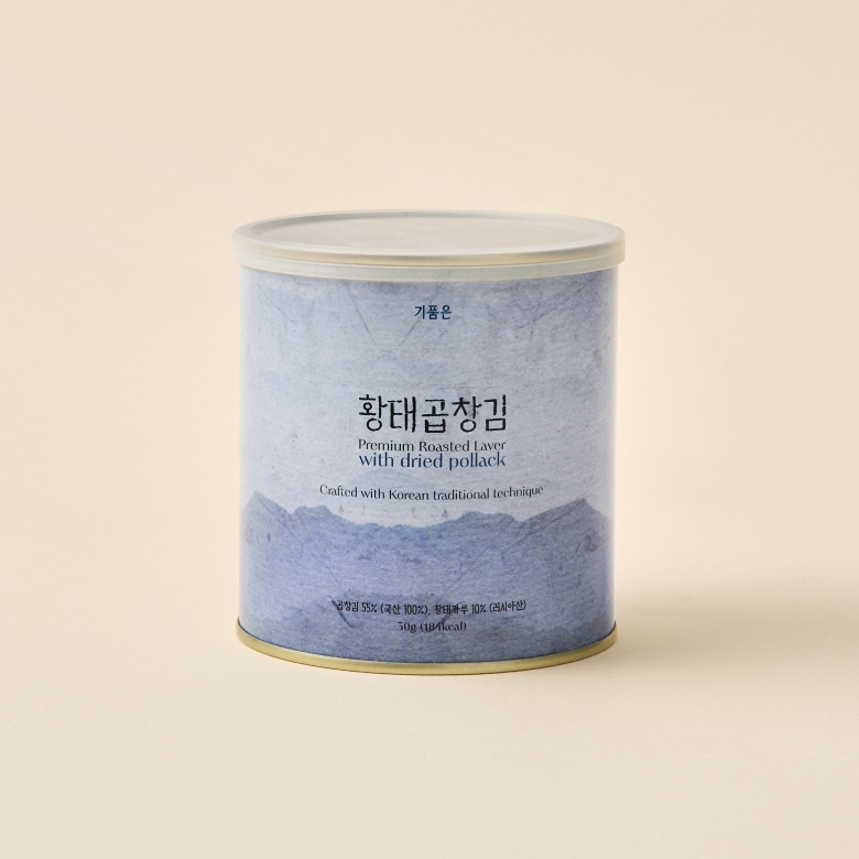 추석 김 종합세트(황태곱창김 3캔 + 김자반,김강정,김스낵 2종)