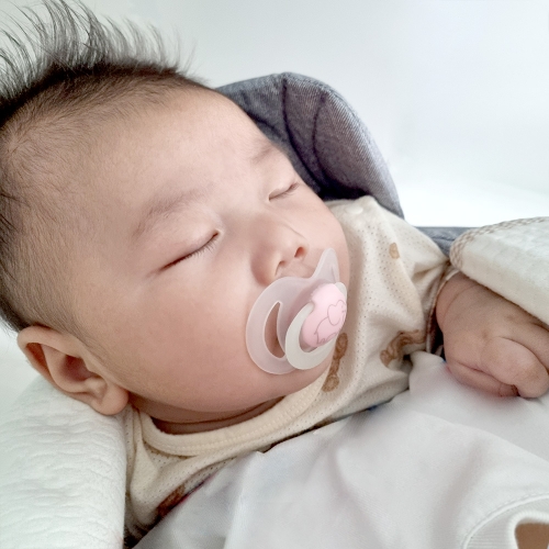 누비 코끼리 쪽쪽이 야광노리개 젖꼭지 6-18m*2P