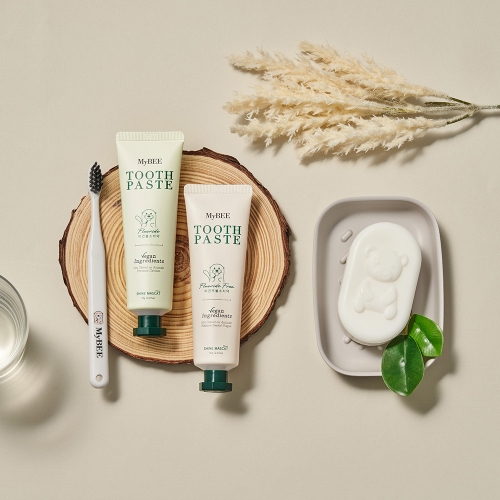 마이비 키즈 디어얼스치약 70g 향 선택 (불소 999ppm, 아기용 유아치약)