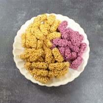 건간한 간식 오트밀 귀리 강정 100g / 자색고구마,검은깨,호두맛