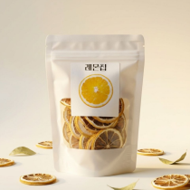 100% 레몬 건조 과일 레몬칩