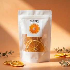 100% 오렌지 건조 과일 오렌지칩