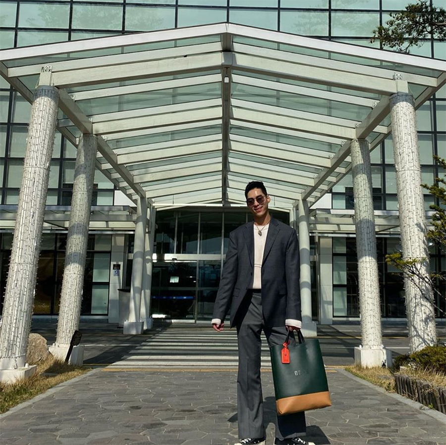 @_eng3_ #OOTD BRUNI Unisex Tote Bag (Eden Green)