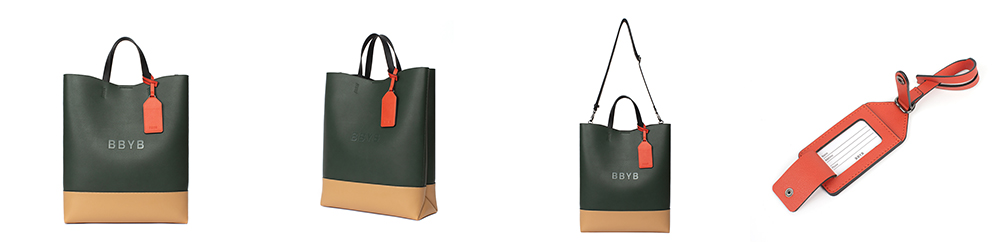 BBYB BRUNI Unisex Tote Bag (Eden Green)