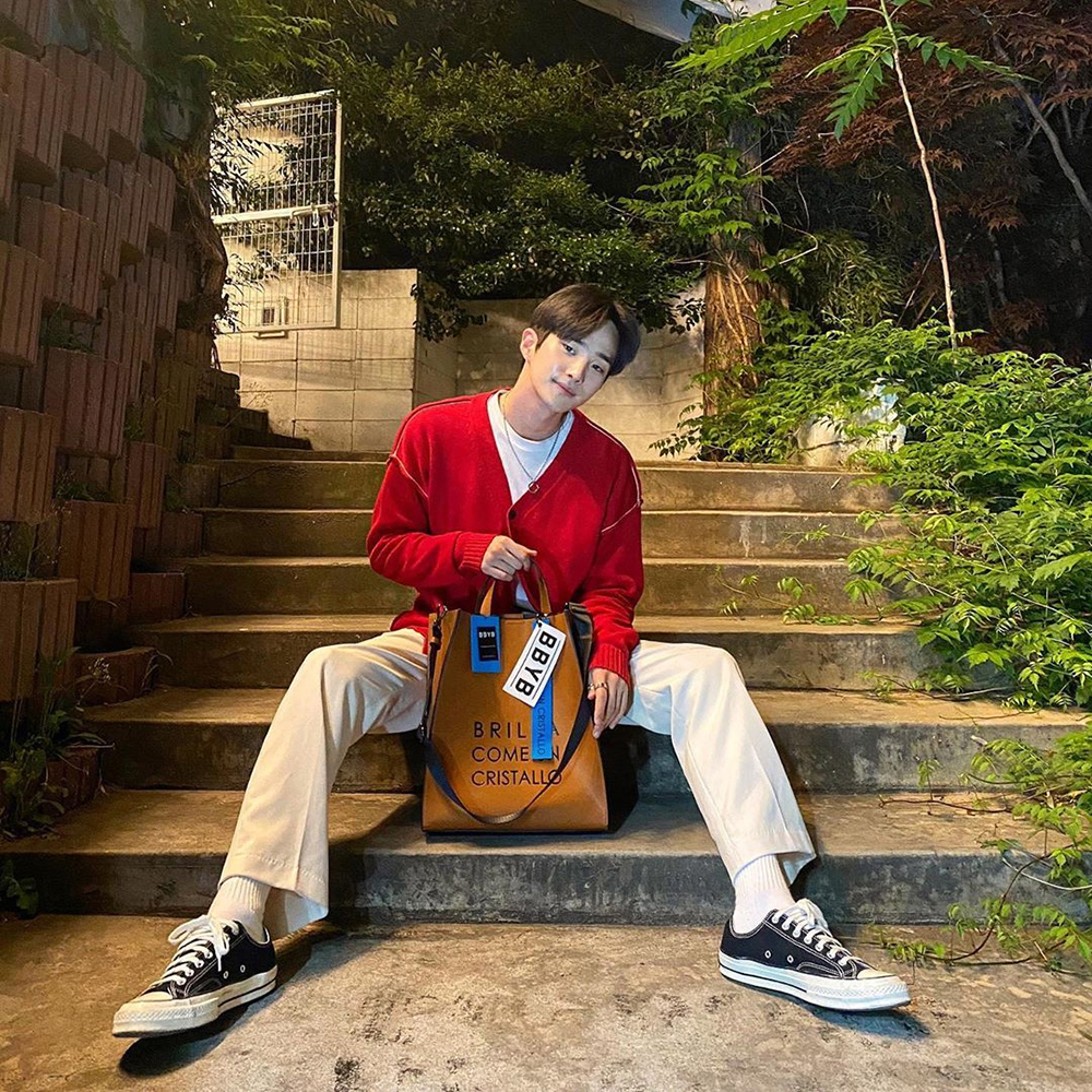 [@dbgusdn2383] MARCE Unisex Tote Bag (Amber Brown) | Karim Rashid