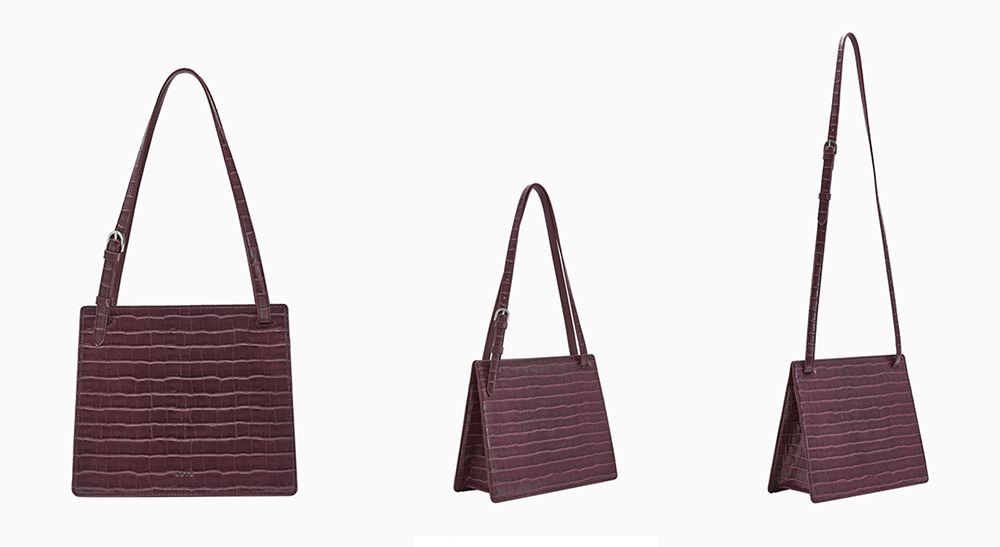 @ae.luv #OOTD Croc Dahlia (M) Bag (Tawny Port Wine)